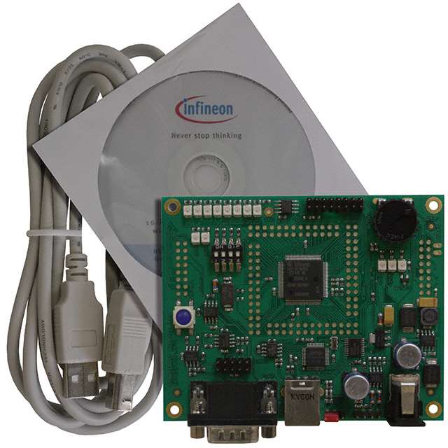 KIT_XC164CS_EK_V3 Infineon Technologies  Cartes d'évaluation - Embarquées - MCU DSP